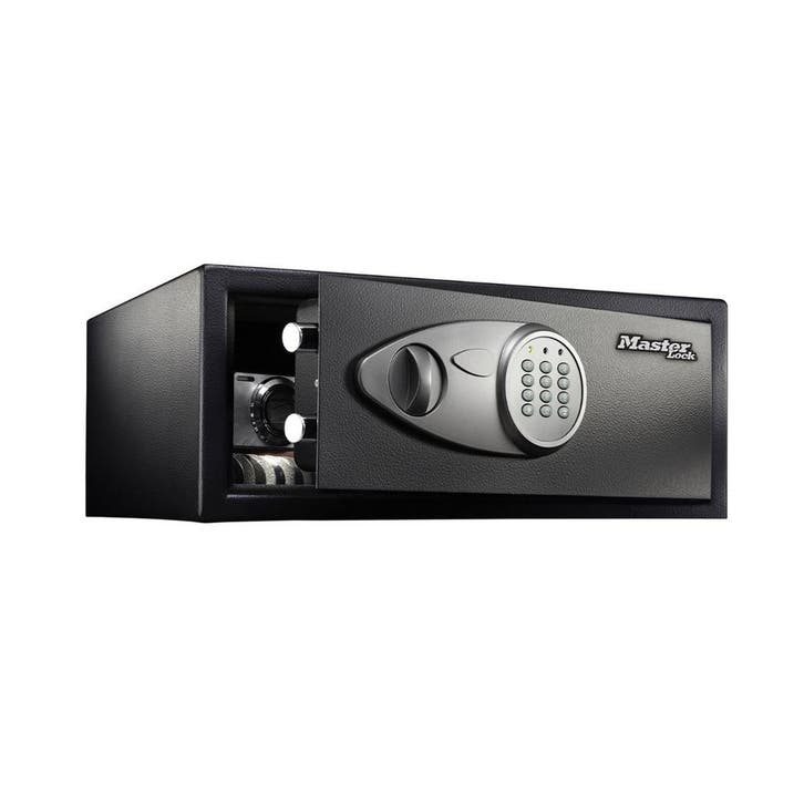 Stalen Kluis L Master Lock met Digitaal Combinatieslot, Doe-het-zelf en Verbouw, Hang- en Sluitwerk, Nieuw, Verzenden