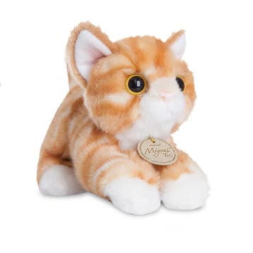 Aurora lapjeskat knuffel 20 cm - zachte pluche kat, Verzenden, Nieuw