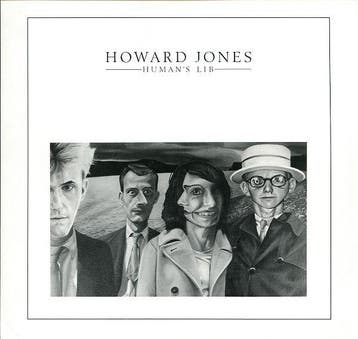 LP gebruikt - Howard Jones - Humans Lib, Verzenden, Zo goed als nieuw, Overige formaten