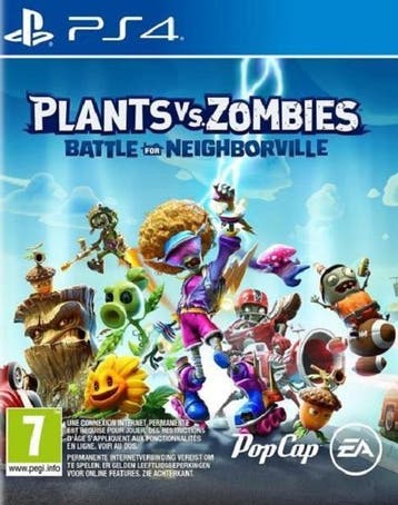 Plants vs. Zombies: Battle for Neighborville PS4, 1 speler, Ophalen of Verzenden, Zo goed als nieuw, Vanaf 7 jaar