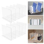 Set van 2 Handtas Organizers – Transparant Opbergrek 10 Vakk, Verzenden, Nieuw