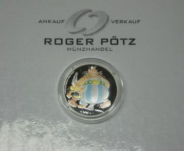 20 Euro Frankreich 2 x 10 Euro 2022 zilver coloriert Pp A..., Verzenden