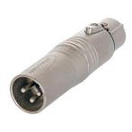 XLR adapter | M  V | Neutrik | NA3M5F, Audio, Tv en Foto, Audiokabels en Televisiekabels, Verzenden, Nieuw