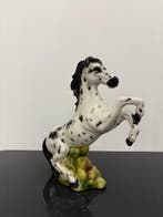 Beeld, Cavallo rampante - 34 cm - Keramiek