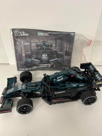 C&CO Blocks C014 Formule 1 Racewagen - Schaal 1:12 (1089, Kinderen en Baby's, Nieuw