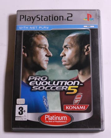 Playstation 2 - Pro Evolution Soccer 5 [Platinum], Ophalen of Verzenden, Nieuw