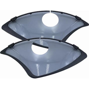 Hesling Jasbeschermers 28 inch - Transparant met grijze r..., Ophalen of Verzenden, Nieuw, Derailleur of Ketting