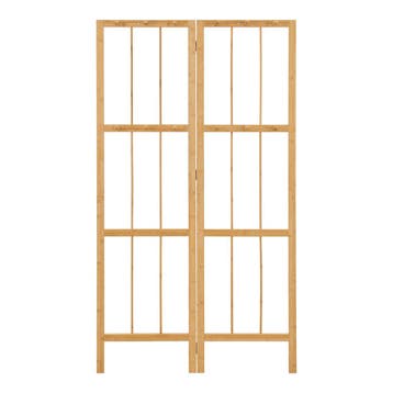 Wandkapstok Hyllestad opvouwbaar 165,5x90x8 cm bamboe [en.ca, Huis en Inrichting, Verzenden, Nieuw