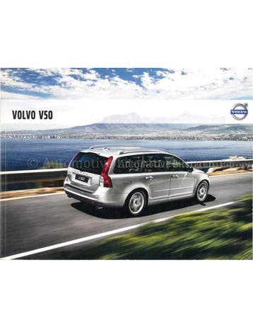 2009 VOLVO V50 BROCHURE NEDERLANDS, Nieuw, Volvo, Author