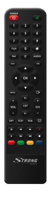 Afstandsbediening Strong STR7405, Audio, Tv en Foto, Afstandsbedieningen, Origineel, Nieuw, Ophalen of Verzenden
