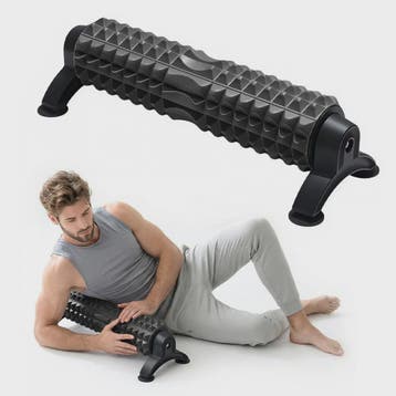 Foam Roller with Stand, 45cm Foam Roller Long Yoga Roller Fo, Verzenden, Nieuw