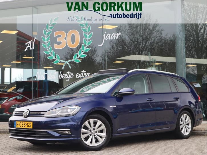 Volkswagen Golf Variant | Zakelijke Lease v.a. €250.98 pm, Auto's, Volkswagen, Lease, Automaat, Stationwagon, Golf, Benzine, Blauw