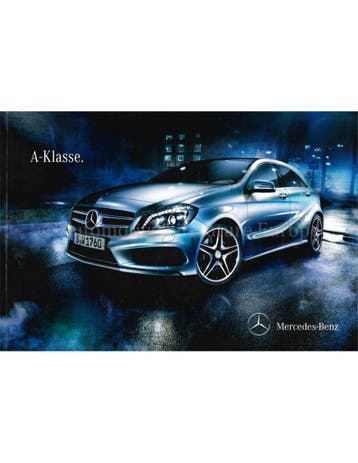2012 MERCEDES BENZ A KLASSE BROCHURE DUITS, Boeken, Nieuw, Author