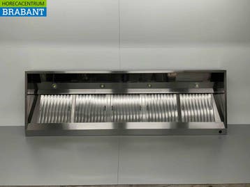 HCB RVS Afzuigkap Dampkap met lamellen filters Premium-line, Ophalen of Verzenden, Nieuw in verpakking