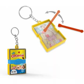 Mini spel sleutelhanger - Operation / Dokter bibber (6+), Ophalen of Verzenden, Nieuw
