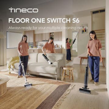 Tineco Floor One Switch S6: Draadloze 5-in-1 Nat/Droog Stofz, Huis en Inrichting, Verzenden, Nieuw