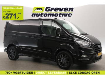 Ford Transit Custom 2.0 TDCI L1H1 Sport 185PK | Airco |, Euro 6, Zwart, Nieuw, Ford