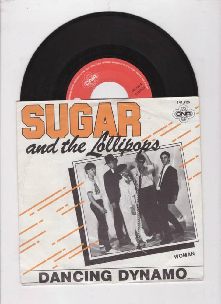 Sugar And The Lollipops – Dancing Dynamo / Woman (1-7-Vinyl, Cd's en Dvd's, Vinyl Singles, Ophalen of Verzenden