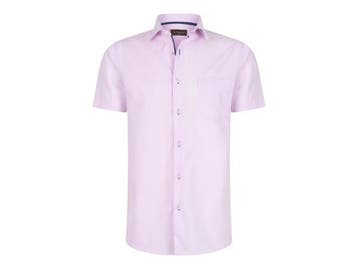 Veiling - Cappuccino Italia Heren Palermo Overhemd Korte Mou, Nieuw