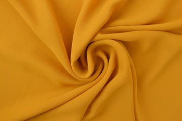 Chiffon Okergeel - rol 50 meter, Verzenden, Nieuw