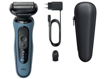 Braun 52-A1000s - Scheerapparaat - 3 kops - Blauw, Verzenden, Zo goed als nieuw