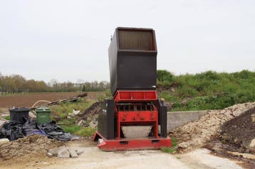 Veiling: Industriële shredder Bronneberg Elektrisch, Ophalen