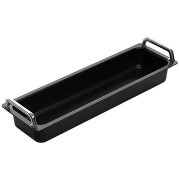 AMT Gastroguss Gastronorm bak GN 2/4 hoogte 5,5 cm met ha..., Ophalen of Verzenden, Nieuw, Rvs, Overige typen