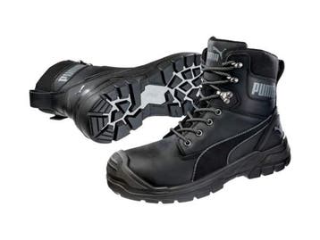 Veiling - Puma veiligheidsschoen maat 47 S3 Conquest zwart, Nieuw