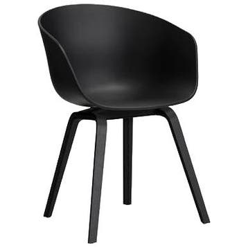 flinders Hay About A Chair Aac22 Stoel - Black Oak - Black -, Ophalen of Verzenden, Nieuw, Zwart, Scandinavisch