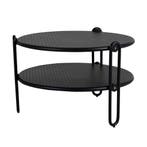 *WOONWINKEL* Lavis Amin Ronde Salontafel Buiten Zwart, Verzenden, Nieuw