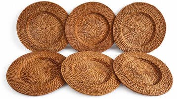 Flamant - Onderbord (6) - Rattan, Bamboe, caning,