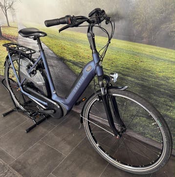 Gazelle Grenoble C7+ Elektrische Damesfiets - Middenmotor, Ophalen of Verzenden, Zo goed als nieuw, 50 km per accu of meer, 55 tot 59 cm
