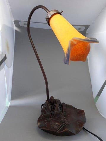 Art de France - Lamp (3) - Messing, Glas - Art De France -
