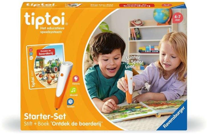 Tiptoi Starter Set - Ontdek de Boerderij | Ravensburger -, Kinderen en Baby's, Speelgoed | Educatief en Creatief, Nieuw, Verzenden