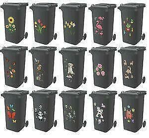 Leuke container stickers, kliko afvalbak, containerstickers, Nieuw