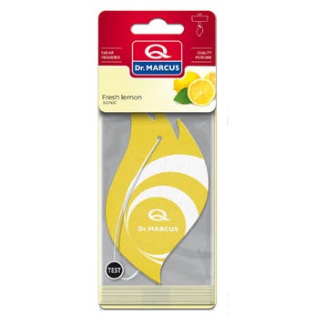 Dr. Marcus Sonic Fresh Lemon auto geurhanger tot 49 dagen, Auto diversen, Ophalen of Verzenden, Nieuw