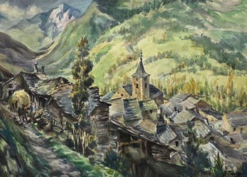 Beryl Victoria Teresa Davies (1916–1997) - Vida en la ladera