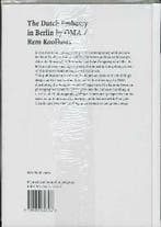 The Dutch embassy in Berlin by OMA-Rem Koolhaas F. Chaslin, Boeken, Verzenden, Zo goed als nieuw, F. Chaslin