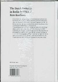 The Dutch embassy in Berlin by OMA-Rem Koolhaas F. Chaslin, Verzenden, Zo goed als nieuw, F. Chaslin