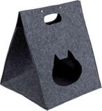 Trixie Kattenmand Antonia Vilt Donkergrijs 40X40X48 CM, Verzenden, Nieuw