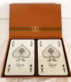 Gucci - Speelkaarten - Set di 2 mazzi vintage - Motivo, Antiek en Kunst, Antiek | Speelgoed