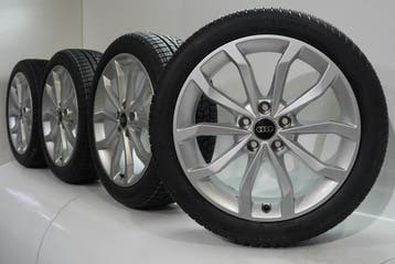 Audi A4 S4 B9 8W 18 inch velgen Hankook Winterbanden Nieuw O, Auto-onderdelen, 18 inch, Gebruikt, Velg(en), Winterbanden
