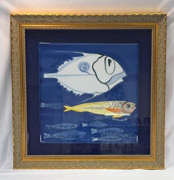 Meissen - Gudrun Gaube - Wandbord - Matoudai / 9M519/936039
