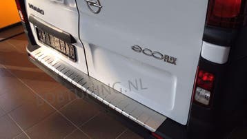 Rvs bumperbescherming Opel Vivaro 2001-2019 | Renault Trafic, Ophalen of Verzenden, Nieuw