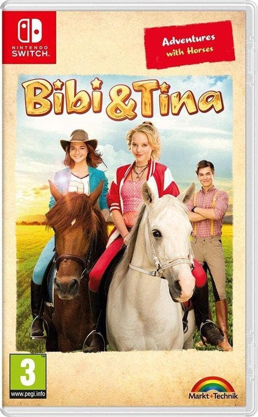 Switch Bibi & Tina - Adventures with Horses, Spelcomputers en Games, Spelcomputers | Nintendo Switch, Zo goed als nieuw, Verzenden