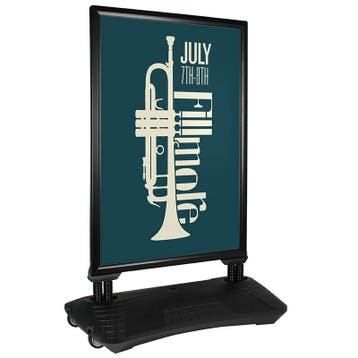 Stoepborden SwingBlack A1, Nieuw in verpakking