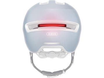 ABUS HUD-Y - Fietshelm - LED-achterlicht - blauw, Verzenden, Zo goed als nieuw, Abus