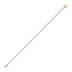 Armband - 14 karaat Geel goud - 0.85ct. tw. Diamant, Sieraden, Tassen en Uiterlijk, Armbanden, Nieuw