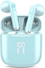 Draadloze Oortjes met LED Display - Bluetooth 5.3 - Blauw, Ophalen of Verzenden, Nieuw