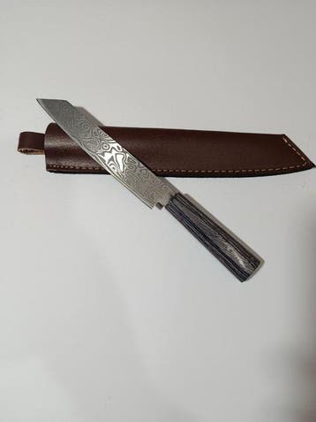 Hypnotics Waves - Keukenmes - Nakiri bch - Lederen schede